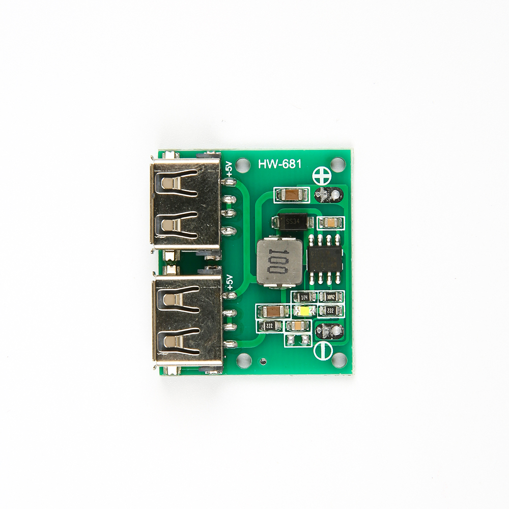 Стабилизатор напряжения для автомобильной зарядки с 2 USB 9/12/24-5в 3А